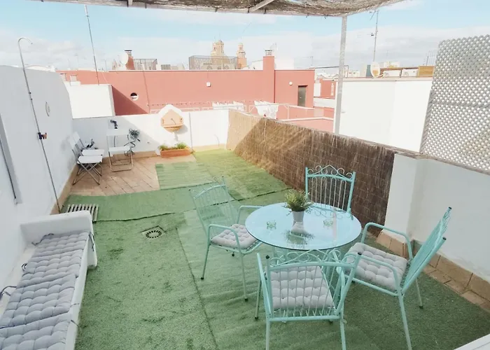 Homeyseville-Duplex Con Terraza Santa Cruz 5 Pax, Parking Optional